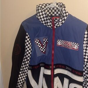 Vans Blue and Black Bomber Jacket